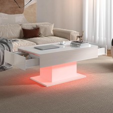High Gloss LED Coffee Table
