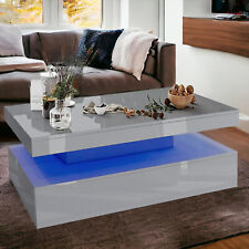 High Gloss LED Coffee Table