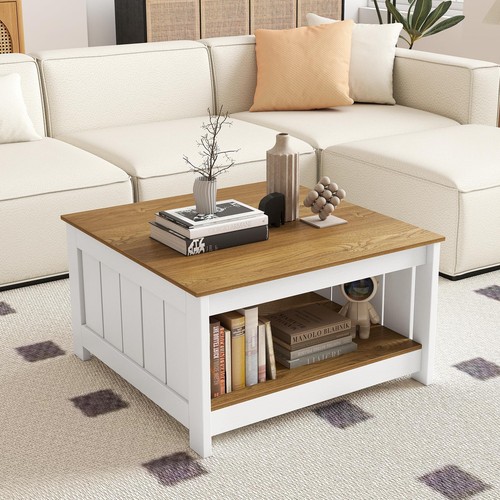 Square coffee table - coffee,