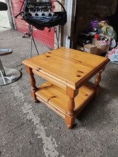 Square Solid Side Table Small