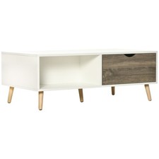 HOMCOM Modern Coffee Table
