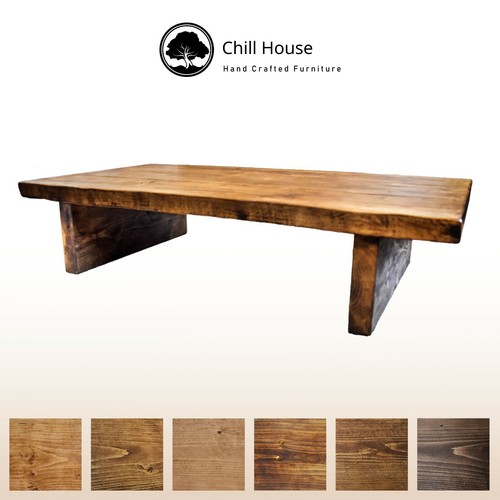 Waney live edge coffee table - /,